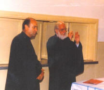 Vizita marelui teolog ortodox contemporan, Parintele Kallistos Ware, in 1999
